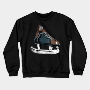 Vintage  Hockey Skate Crewneck Sweatshirt